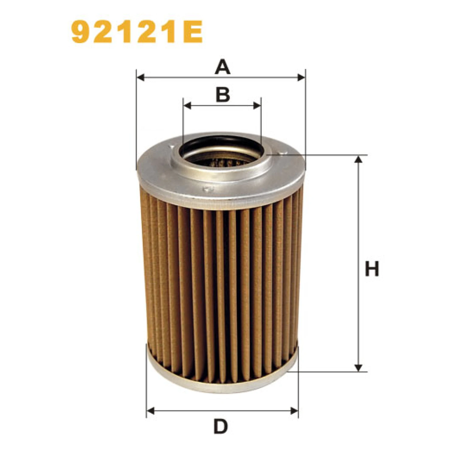 Фільтр оливи WIX FILTERS Daf 75, 75 CF, 85, 85 CF, 95 XF, CF75, CF85 (92121E)