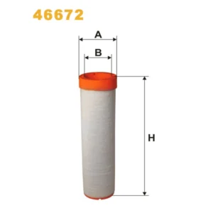 Фільтр повітряний WIX FILTERS Bobcat, Case-IH, Case, Claas, Deutz Fahr, Fiatagri, Huerlimann, John (46672)