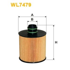Фільтр оливи WIX FILTERS Alfa Romeo Giulietta (New), Mito, Fiat Doblo II (WL7479)