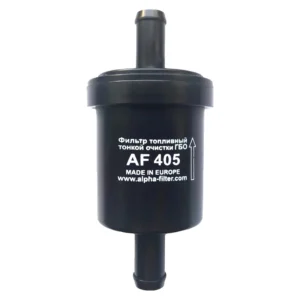 Фільтр паливний ГБО ALPHA FILTER Torelli тонкого очищення пластиковий (AF 405)