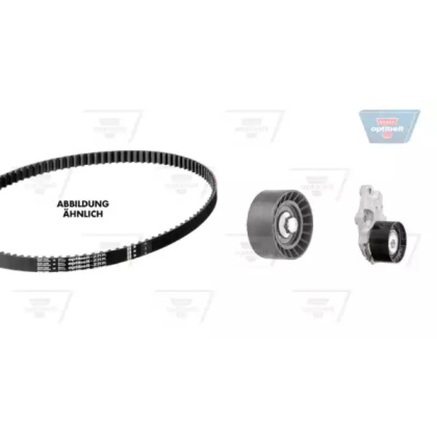 Ремінь ГРМ + ролик комплект OPTIBELT (KT 1397)