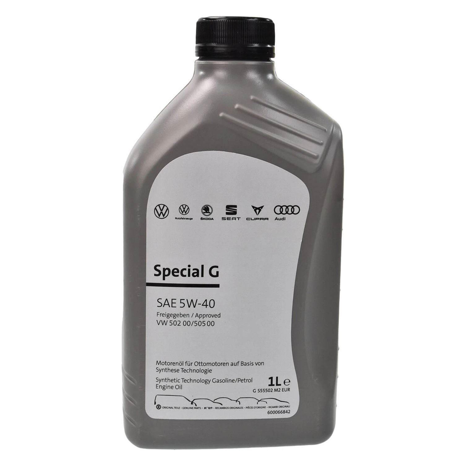 Олива моторна VAG VW Special G 5W-40 1 л (GS55502M2)