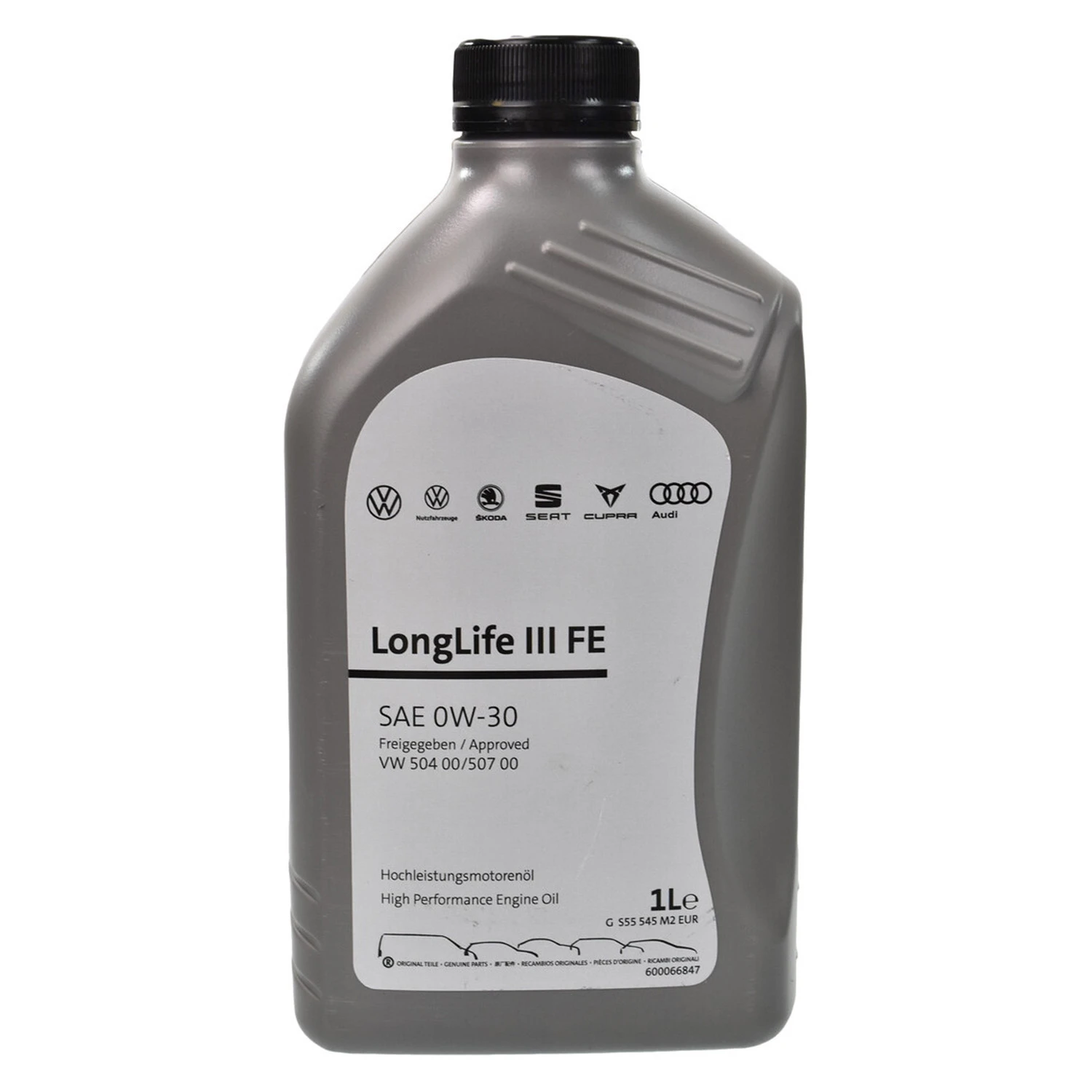 Олива моторна VAG VW Long Life III 0W-30 1 л (GS55545M2)