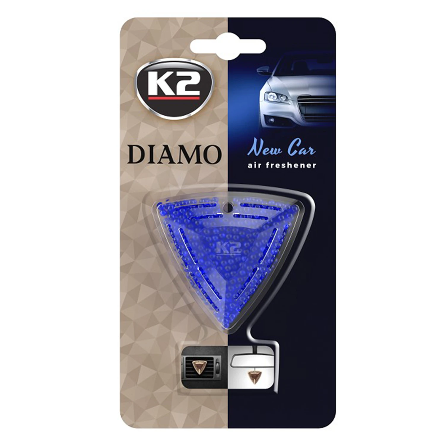 Ароматизатор для салону авто K2 Diamo Нове авто 15 г (V88NCA)