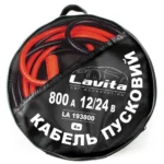 Дроти пускові LAVITA 800 А 4 м в сумці комплект 2 шт (LA 193800)
