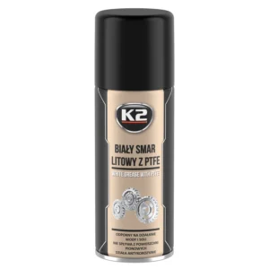 Мастило універсальне K2 PRO White PTFE рідке літієве біле 400мл (W121)