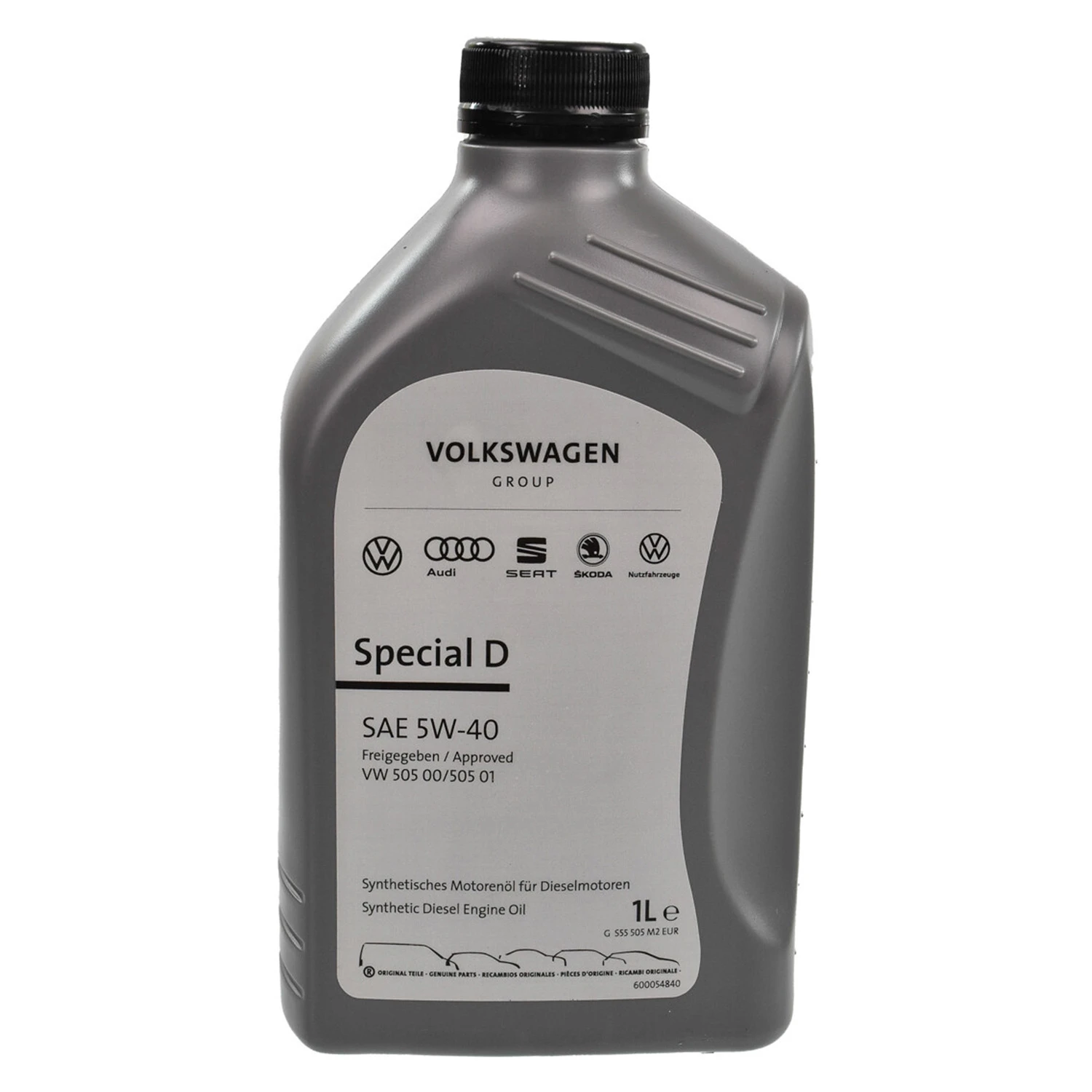 Олива моторна VAG Special D 5W-40 1 л (GS55505M2)