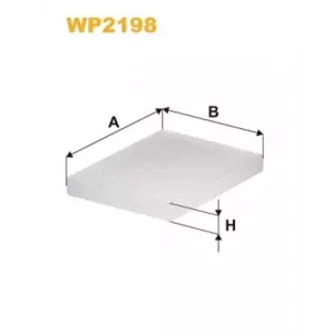 Фільтр салону WIX FILTERS Hyundai Tuscon II, i30 III (PD), KIA Sportage IV (WP2198)