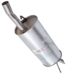Глушник BOSAL FORD Fiesta 01-05, FORD Fusion 02-05, Mazda 2 02-07 алюмінізована сталь (154-923)