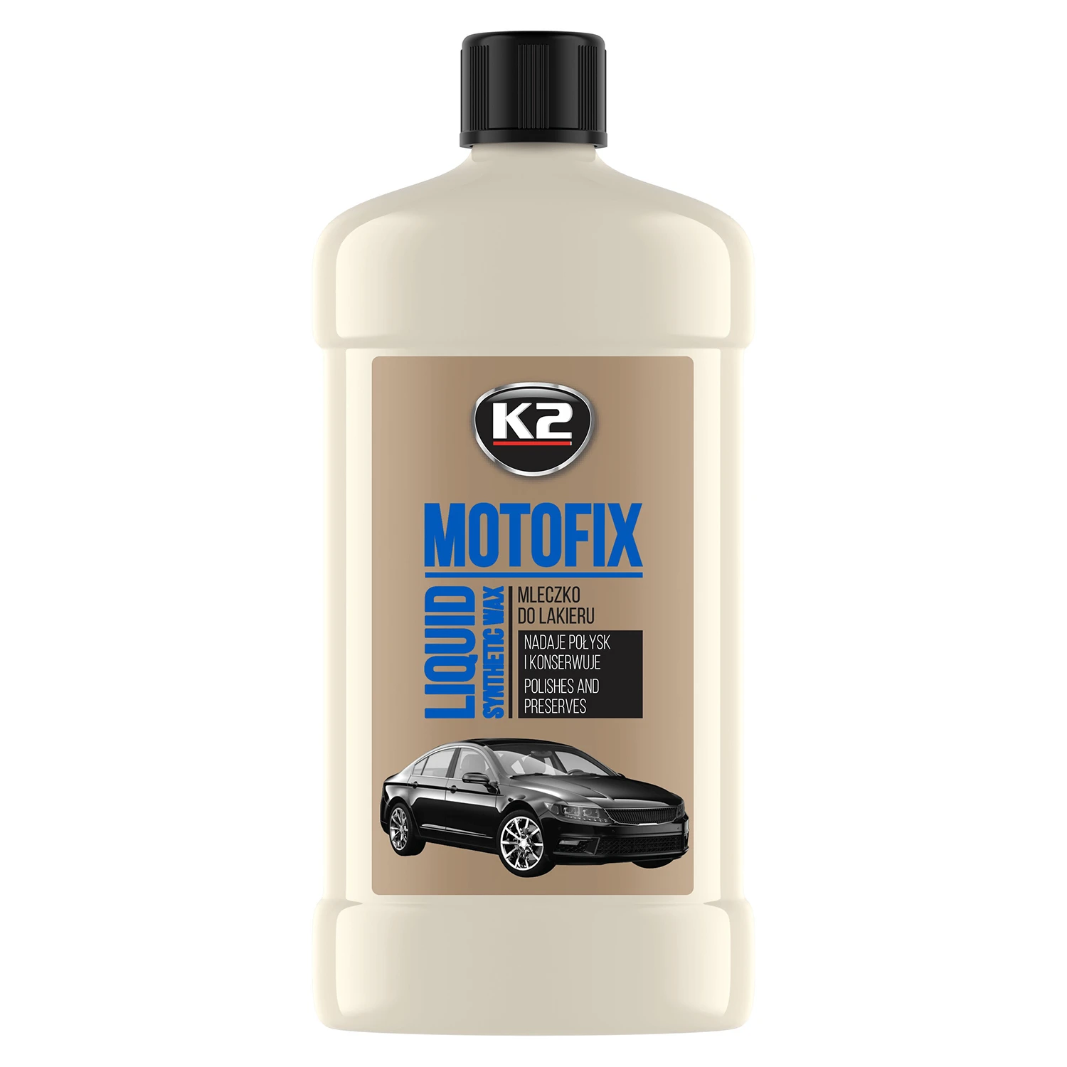 Поліроль восковий для кузова K2 Perfect Motofix безбарвний 500л (K055)