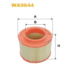 Фільтр повітряний WIX FILTERS Ford Ranger, Mazda BT-50, Toyota Hilux (WA9644)