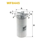 Фільтр паливний WIX FILTERS Audi (WF8445)