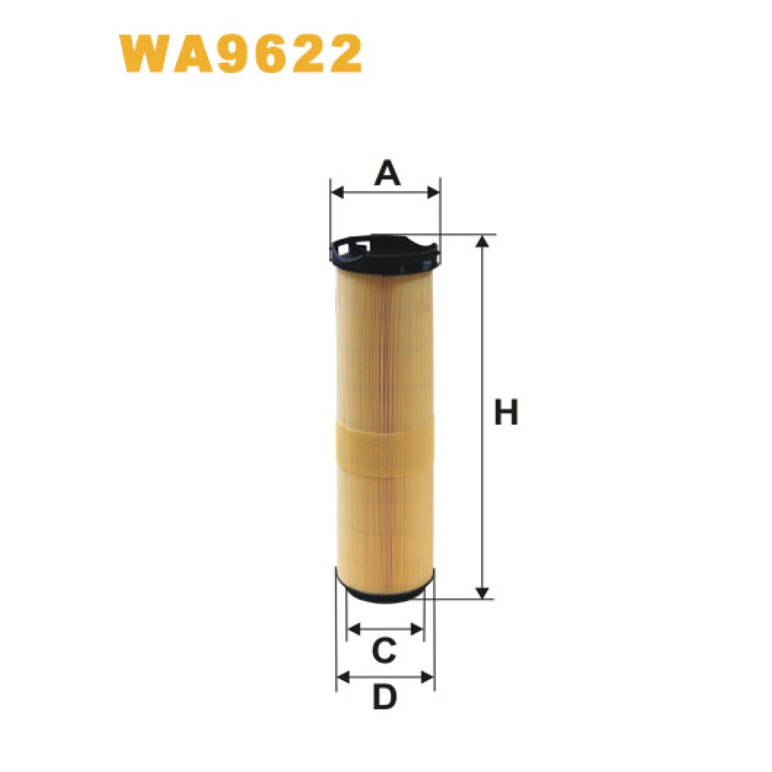 Фільтр повітряний WIX FILTERS Mercedes E (W/S211) (WA9622)