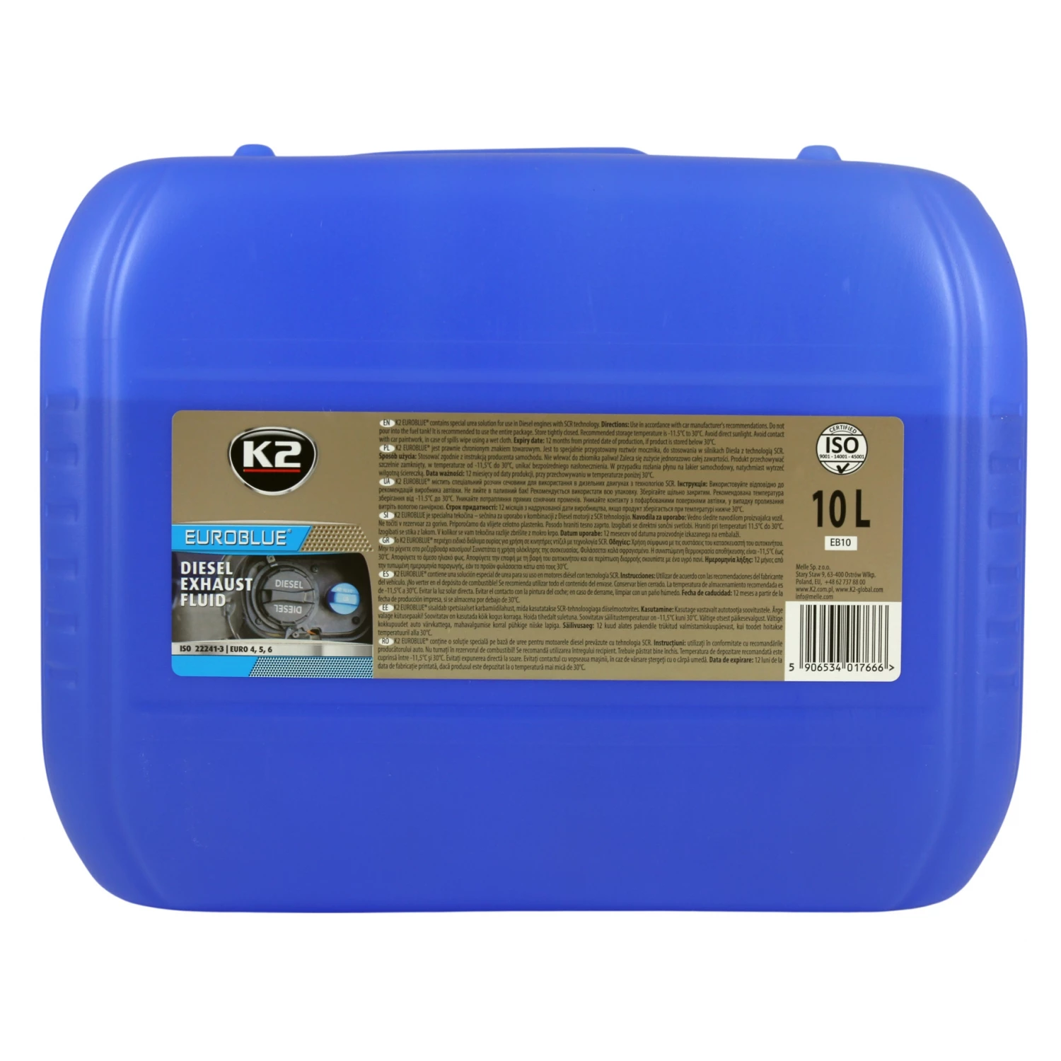 Розчин сечовини K2 EuroBlue 10 л (EB10)