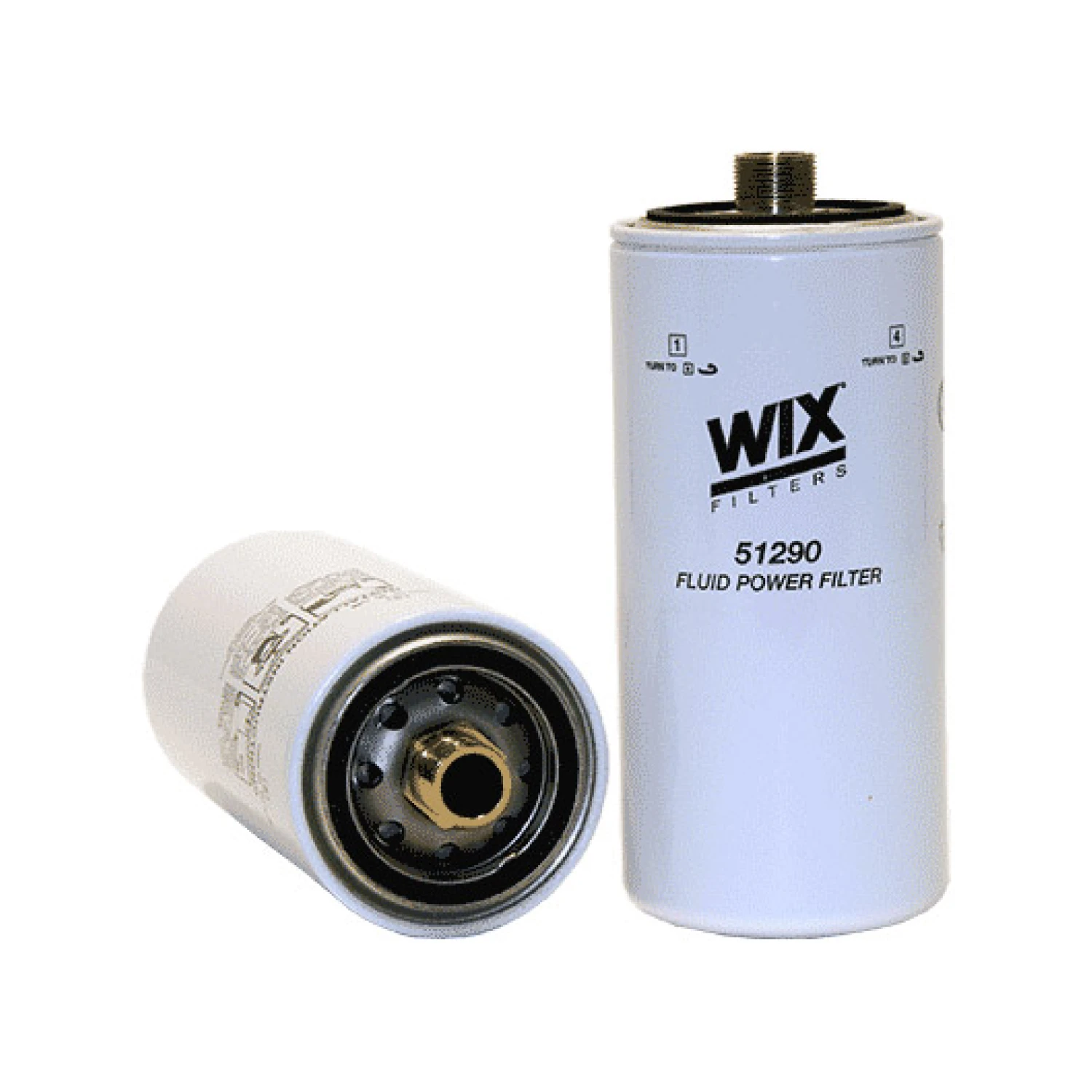 Фільтр АКПП WIX FILTERS Case, Hitachi, John Deere, Samsung (24X1.5 Male Adapter Attached) (51290)