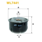 Фільтр оливи WIX FILTERS Ford Transit (WL7441)