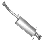 Глушник POLMO MAZDA MX6 91-96 2.5 алюмінізована сталь (12.06)