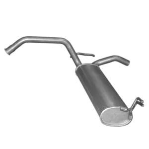 Глушник POLMO Citroen C1/Peugeot 107/Toyota Aygo 1.0i -12V 05 алюмінізована сталь (04.233)