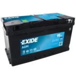 Акумулятор EXIDE AGM 12V 95Ah 850A R+ 353 мм х 175 мм х 190 мм (EK950)