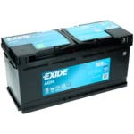 Акумулятор EXIDE AGM 12V 105Ah 950A R+ 392 мм х 175 мм х 190 мм (EK1050)