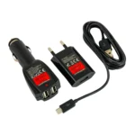 Зарядний пристрій Micro USB 12/24V 230V