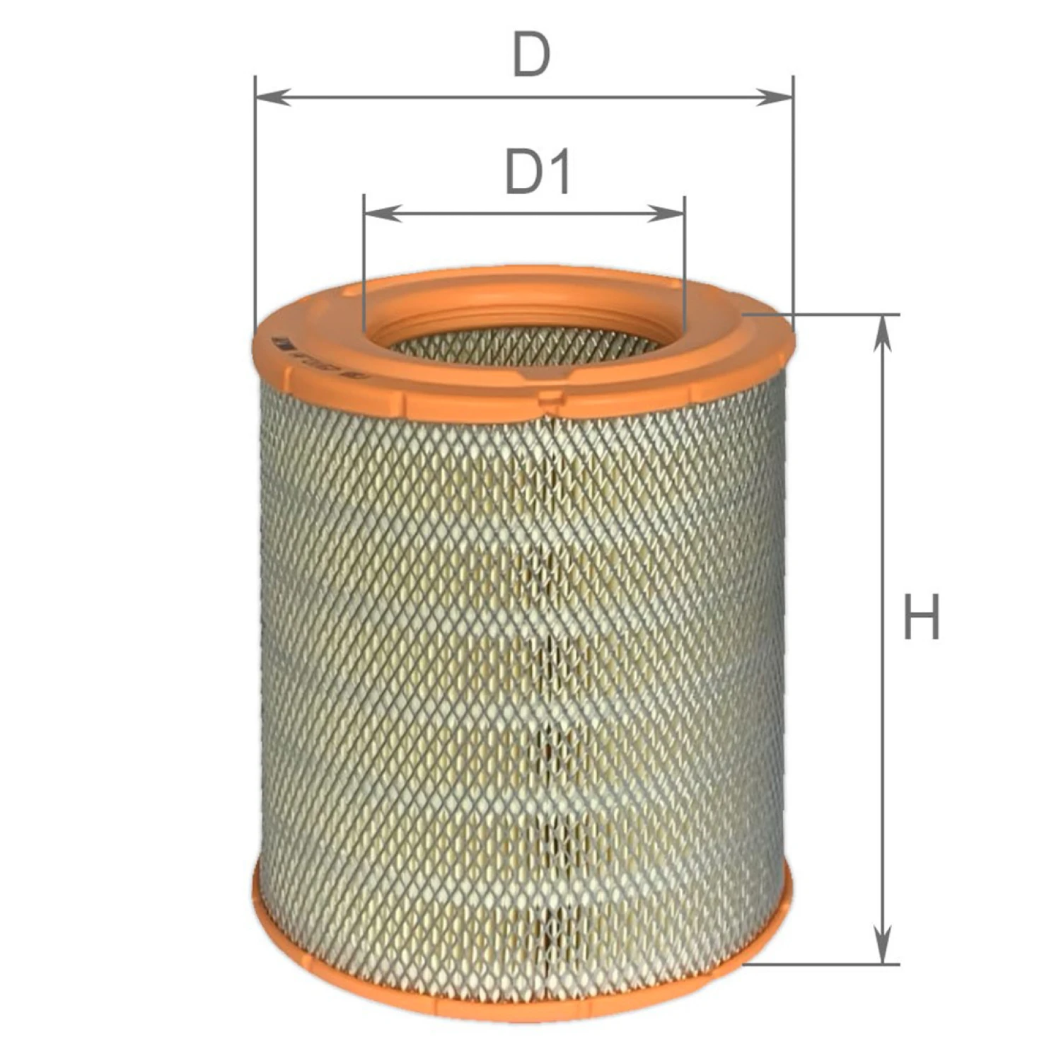 Фільтр повітряний ALPHA FILTER Богдан, Isuzu (AF 0167pe)