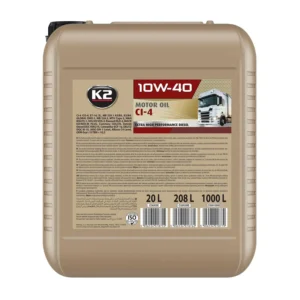 Олива моторна K2 CI-4 10W-40 20 л (O36920E)