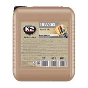Олива моторна K2 SL/CF 15W-40 20 л (O25320E)