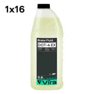 Рідина гальмівна Brake Fluid DOT-4 EX 0.8 л (КРАТНО ЯЩИКУ 16 шт) (VI1213)