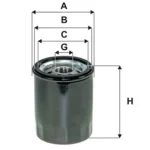 Фільтр оливи WIX FILTERS (WL7541)