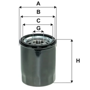 Фільтр оливи WIX FILTERS (WL7541)