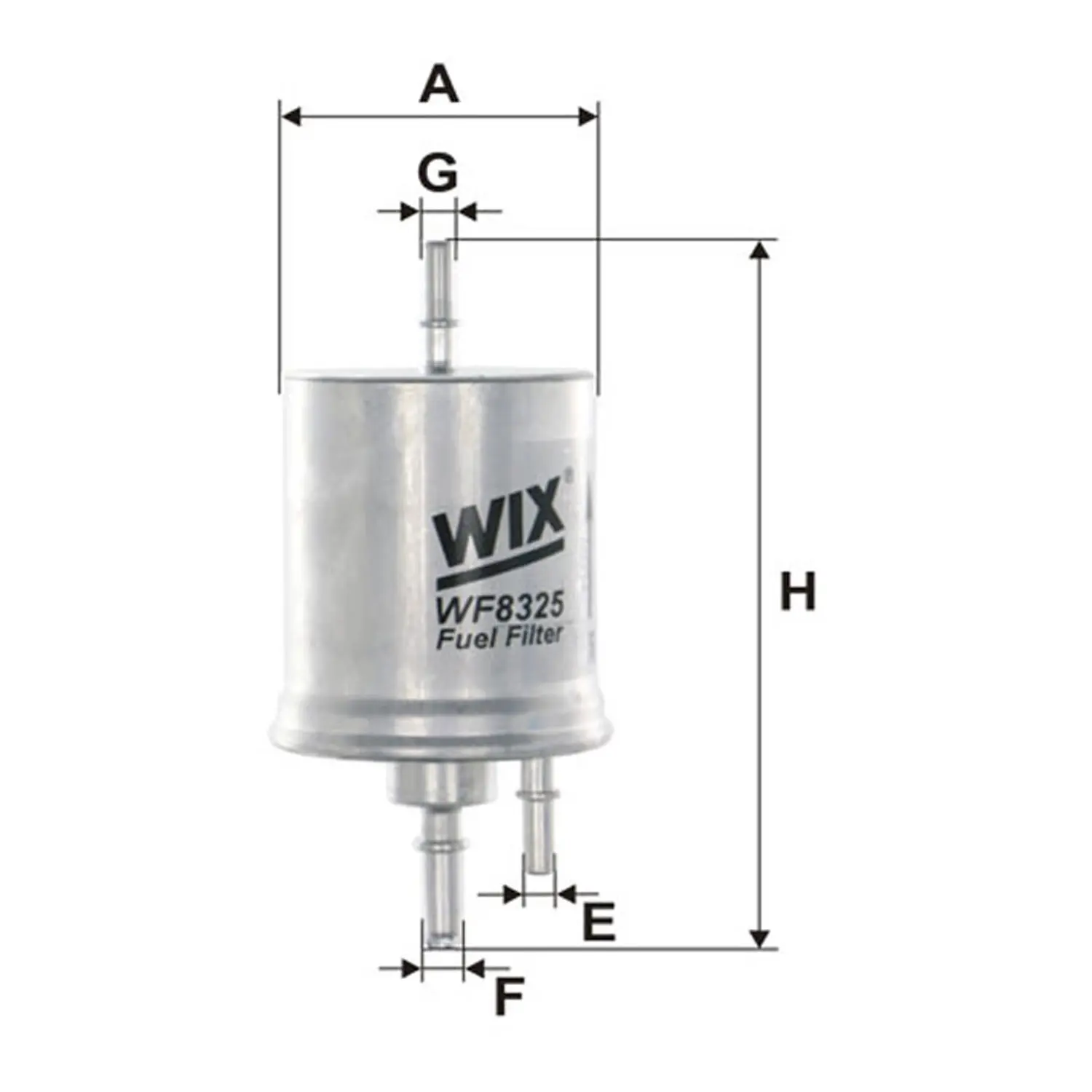 Фільтр паливний WIX FILTERS Audi, Lamborghini (WF8325)