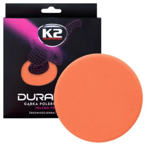Губка для полірування на липучці помаранчева K2 Duraflex (L612)