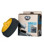 Губка для полірування на липучці чорна K2 Duraflex (L644)