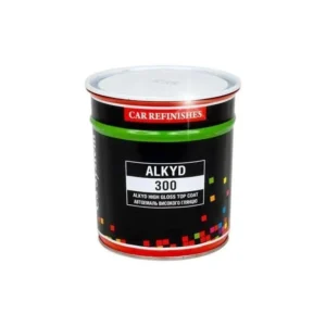Емаль автомобільна CS SYSTEM Alkyd-300 Чорна 601 0,8 л