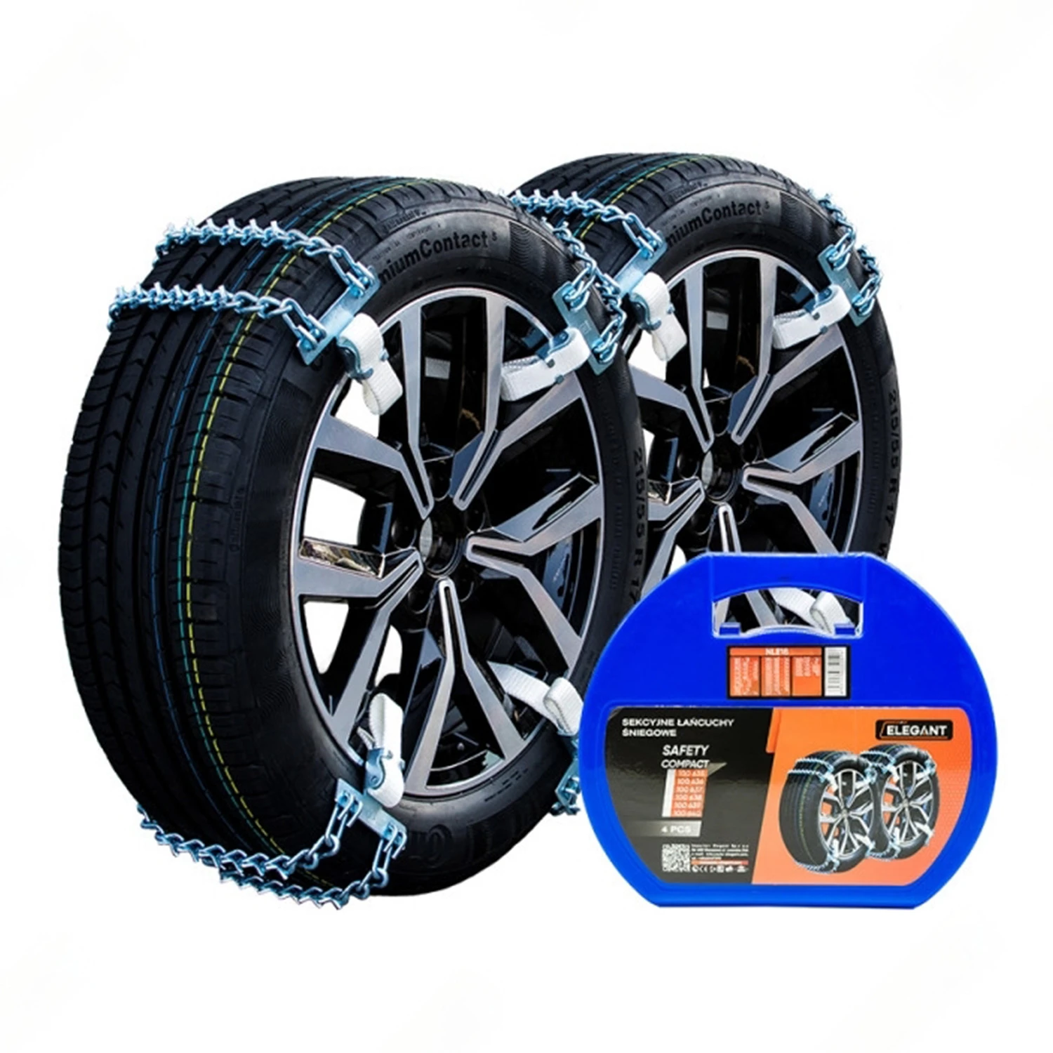 Браслети протиковзання на колеса Elegant NLE 22 R13-R15 4 шт (EL 100 636)