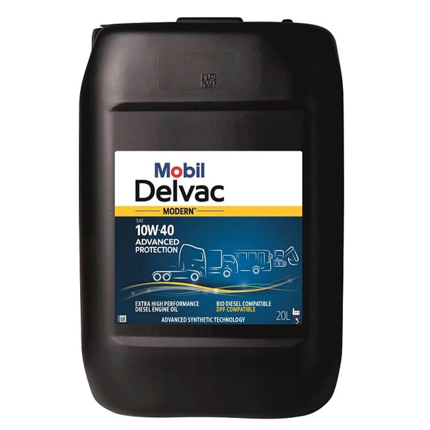 Олива моторна MOBIL Delvac Modern Advanced Protection 10W-40 20 л (157068)