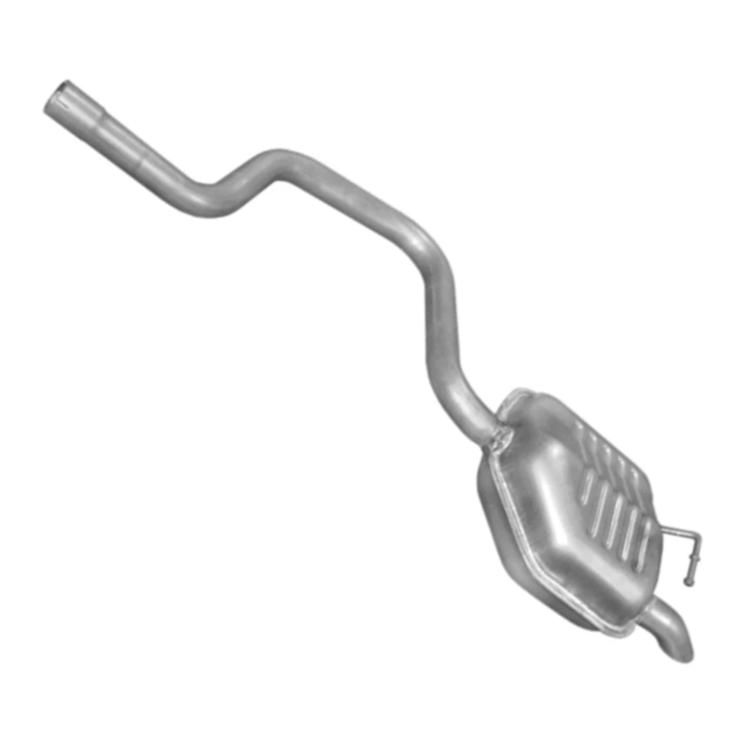 Глушник POLMO FORD Mondeo 1.8/2.0i -16V 00-07 алюмінізована сталь (08.558)