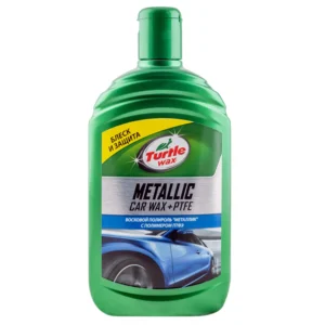 Поліроль з поліфлоном для кузова TURTLE WAX Metallic + PTFE для фарби металік 500 мл (53020)