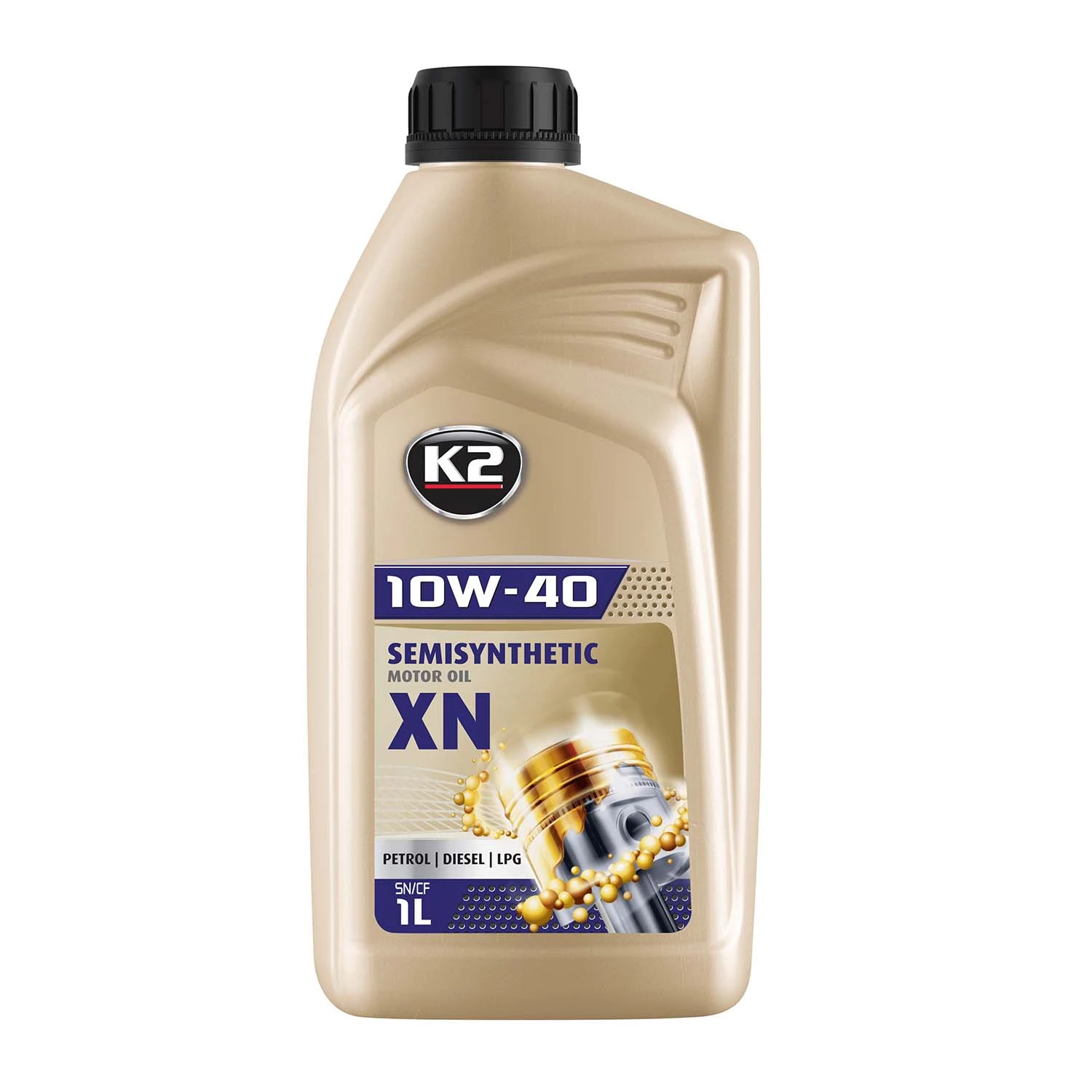 Олива моторна K2 Semisynthetic OIL XN 10W-40 1 л (O2071E)
