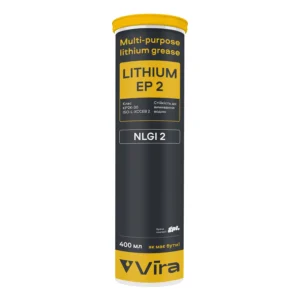 Мастило універсальне VIRA Lithium EP 2 пластичне літієве коричневе 400 г (VI0633)