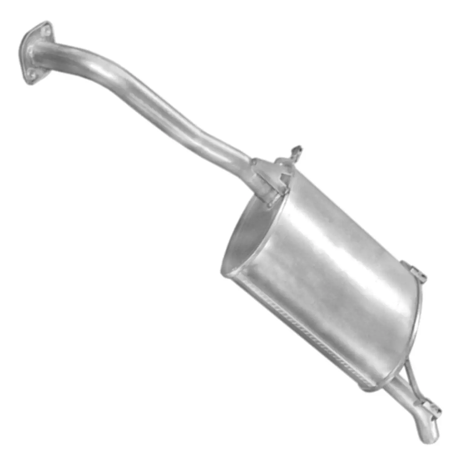 Глушник POLMO Nissan Primera 90-96 1.6/i kat алюмінізована сталь (15.86)