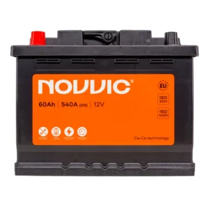Акумулятор NOVVIC 12 V 60 Ah 540 A L+ 241 мм х 175 мм х 190 мм (JP0601)