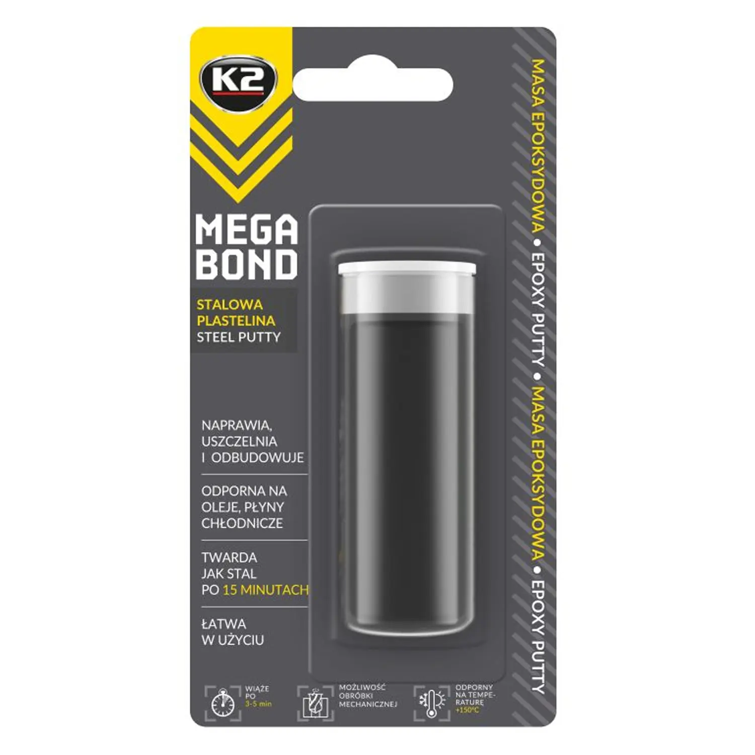 Клей-герметик для деталей автомобілів K2 Mega Bond 40 г (B323)