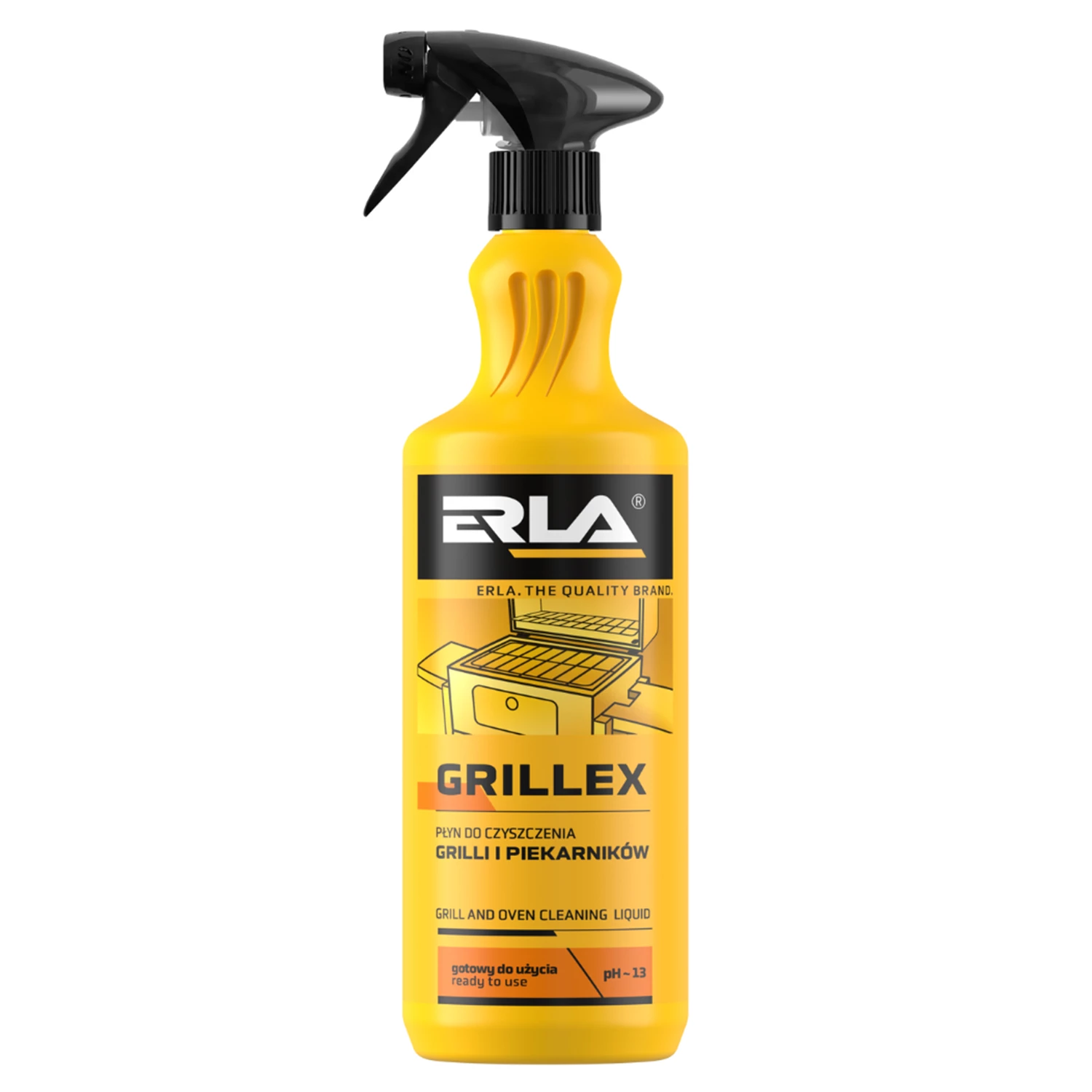 Очищувач для грилів, духовок і печей ERLA Grillex 1л (R1002)