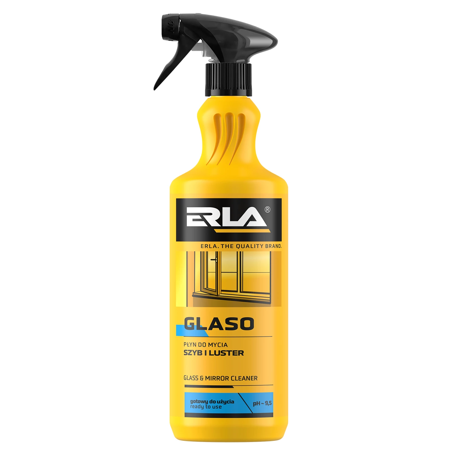 Очищувач для скляних поверхонь ERLA Glaso 1 л (R1012)