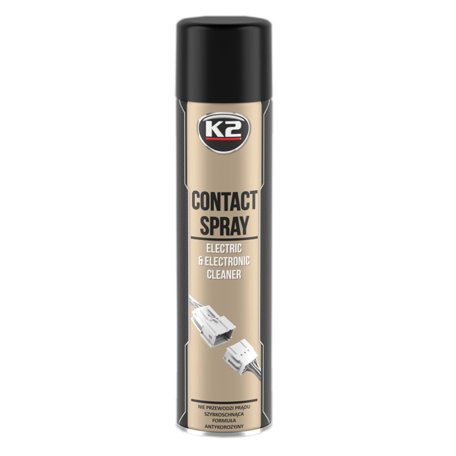 Очищувач для електроконтактів K2 Contact Spray прозоре аерозоль 600мл (W1256)