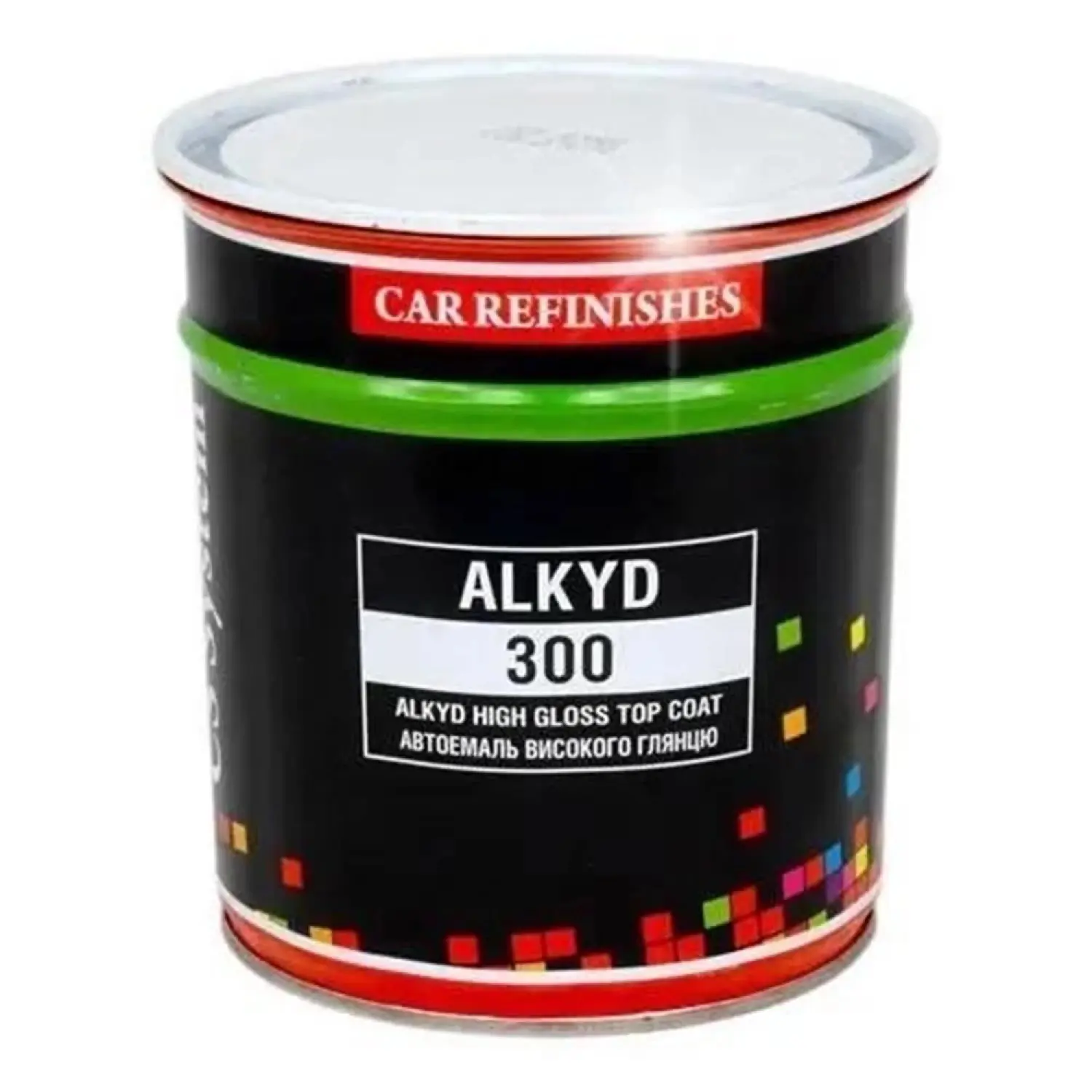 Емаль автомобільна для кузова CS SYSTEM Alkyd 300 225 Жовта 0,8 л (CS0225)