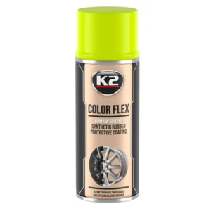 "Рідка гума" жовта глянцева аерозоль K2 COLOR FLEX 400мл (L343ZO)