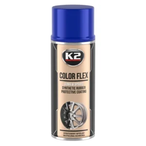 "Рідка гума" синя глянцева аерозоль K2 COLOR FLEX 400 мл (L343NP)